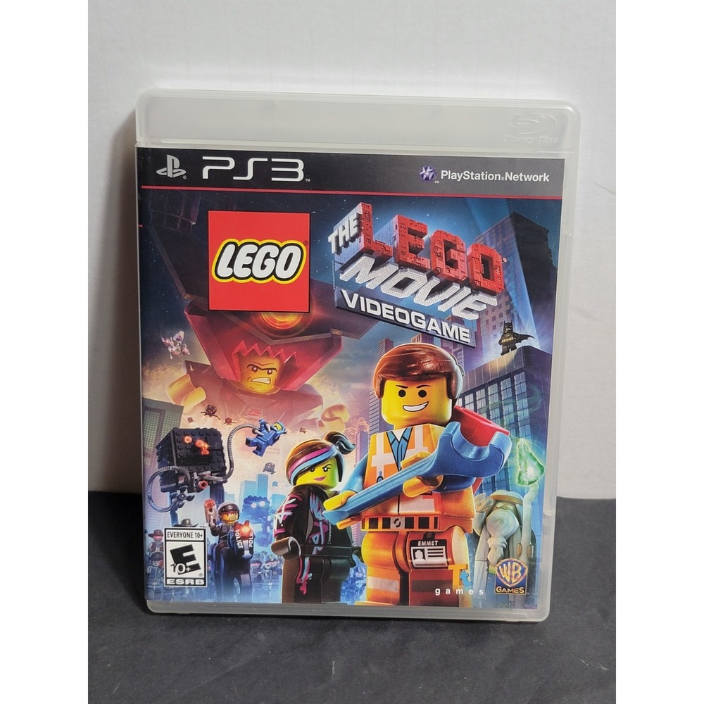 The LEGO Movie Videogame PS3 Sony PlayStation 3 2014 BLUS-31373 Tested Complete